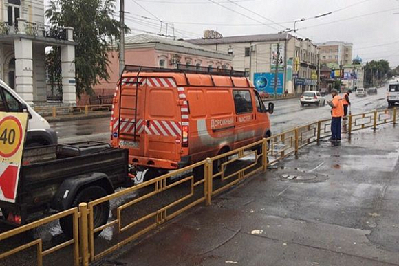 В Пензе начался ремонт дороги на ул. Кирова