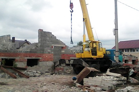Фото||penza-gorod.ru В Пензе на улицах Подольской и Левицкого снесли незаконные строения