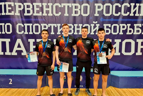 Атлеты Пензенской области стали призерами первенства России по спортивной борьбе