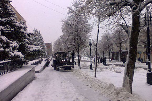 Фото||автора В диспетчерской службе объяснили, почему на дорогах нет снегоуборочной техники