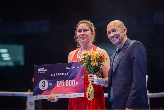 Пензячка Мария Арисова завоевала «бронзу» чемпионата России по боксу