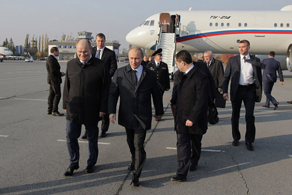 В Пензу с рабочим визитом прибыл президент РФ Владимир Путин
