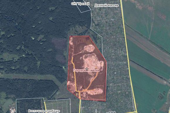 Фото||wikimapia.org На полигоне под Пензой заканчивается место для ТБО