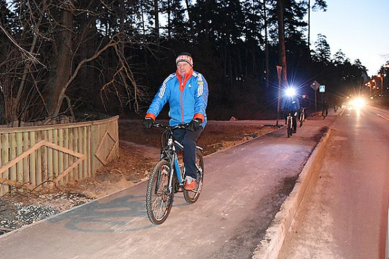 Мэр Пензы ранним утром отправился на велопрогулку