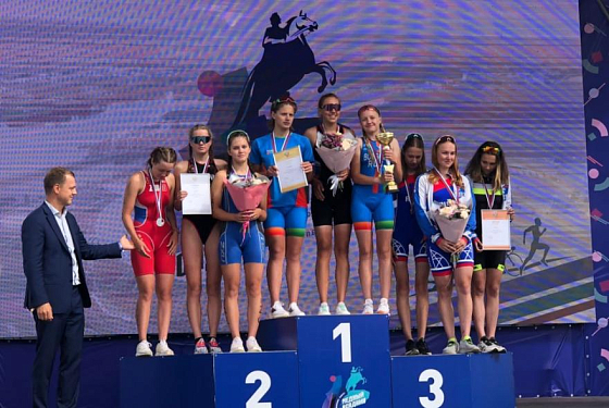 Пензенские спортсмены завоевали медали первенства России по триатлону