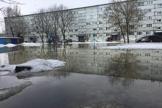 В Пензенской области начались локальные подтопления талыми водами