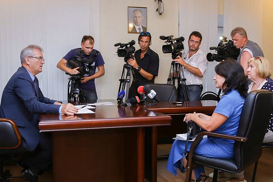 Губернатор Пензенской области И. Белозерцев провел прием граждан