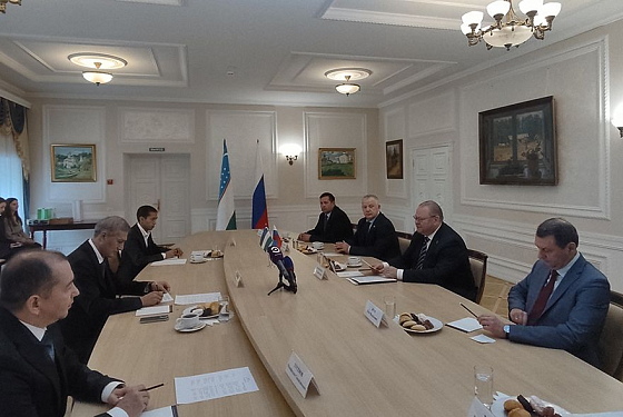 Олег Мельниченко встретился с заместителем хокима Бухарской области Олег Мельниченко встретился с заместителем хокима Бухарской области