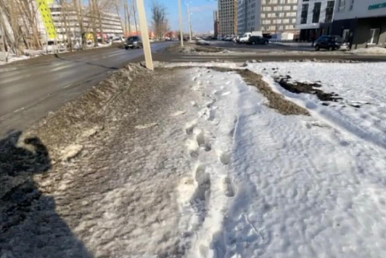 Пензенцы пожаловались на отсутствие тротуаров и «зебры» у «Хрустального»