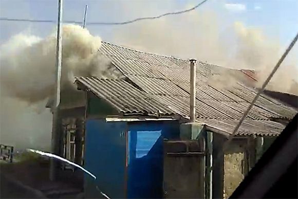 Фото||vk.com/typical_penza, Илья Тихонов Центр Пензы из-за пожара на ул. Урицкого оказался в дыму