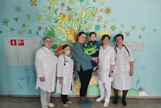 В педиатрическом отделении Городищенской районной больницы завершен капремонт