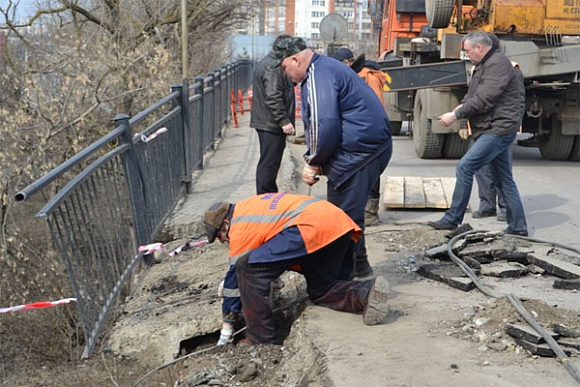 Фото||penza-gorod.ru В Пензе начался ремонт моста между ул. Токарной и Саврасова
