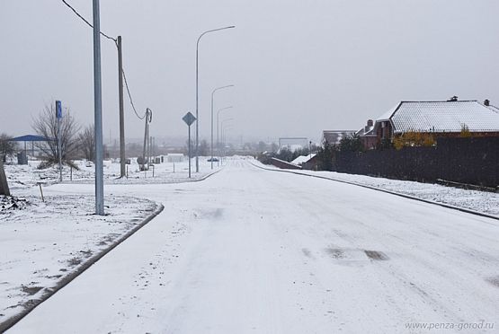 Строительство дороги восточнее Лугометрии завершено