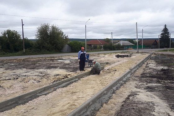 В селе Анненково Кузнецкого района модернизируют сквер участников СВО В селе Анненково Кузнецкого района модернизируют сквер участников СВО