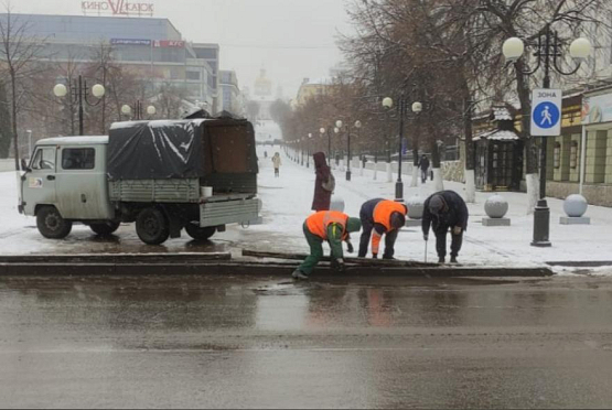 В Пензе на улице Московской демонтировали светодиодный светофор