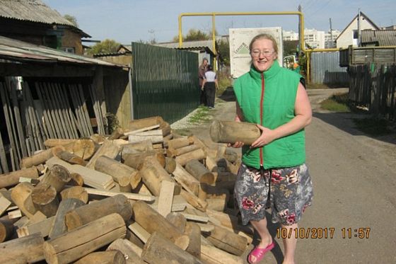 В Пензе чиновники «нарубили» дров многодетной семье