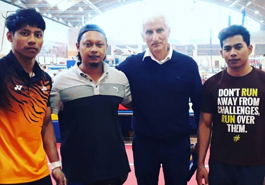 Гимнасты из Малайзии тренируются в пензенских «Буртасах»