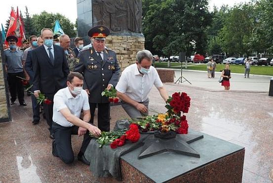 Валерий Лидин принял участие в чествовании ветеранов боевых действий 