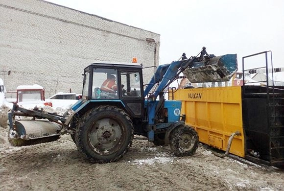 Фото penza-gorod.ru В Пензе продемонстрировали работу снегоплавильной станции
