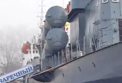 На военной базе Балтийского флота отметили 25-летие ракетного катера «Заречный»
