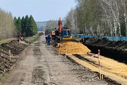 В селе Атмис Нижнеломовского района началась реконструкция дороги