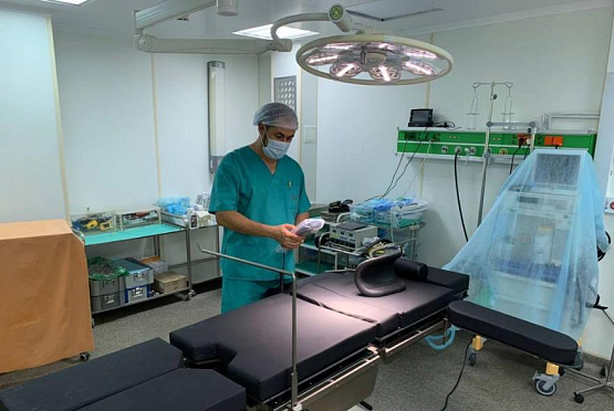 В Пензенской областной больнице установили новый хирургический стол 