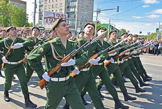 В Пензе состоялся парад, посвященный Дню Победы 2023