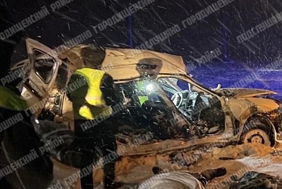 4 человека погибли в автокатастрофе в Городищенском районе 11 января 2024