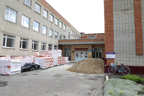Губернатор поручил контролировать капремонт школы в Башмаково