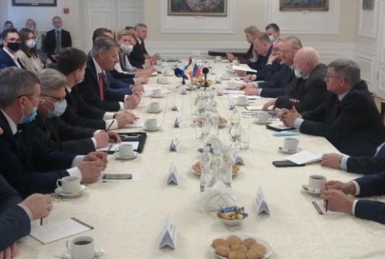 Мельниченко встретился с делегацией Бельгийско-Люксембургской ТП