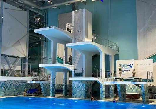 Спортсмены из Пензенской области завоевали медали Кубка Евразийских стран по прыжкам в воду