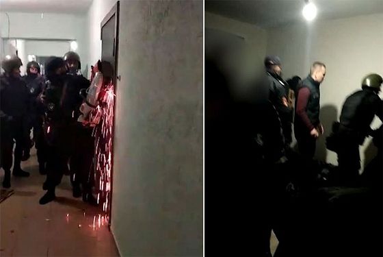 Росгвардия опубликовала видео задержания грабителей в Пензе