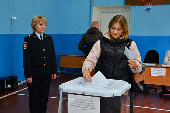В Пензенской области охранять порядок во время выборов президента будут 5,5 тыс. полицейских