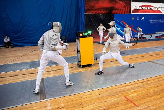 В Пензе проходят Всероссийские соревнования по фехтованию