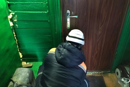 В Пензе спасатели помогли открыть дверь заблокированным малышам 