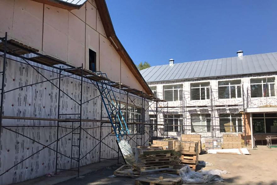 В Нижнем Ломове проверили ход работ на строительстве школы-интерната 
